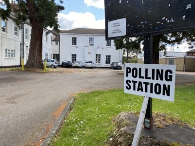 British Legion Polling Station in Radcliffe on Trent