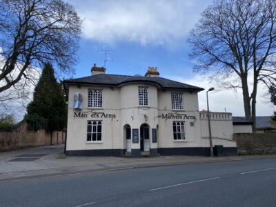 The Manvers Arms in Radcliffe on Trent Abandoned