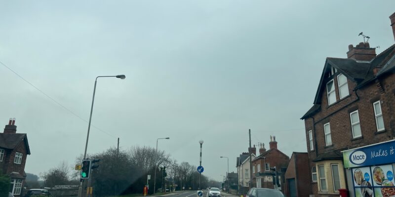 Grantham Road in Radcliffe on Trent