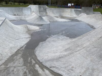 Radcliffe on Trent Skate Park in 2022 - RadcliffeOnTrent.co