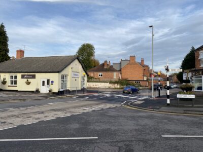 Radcliffe on Trent New Bingham Road Crossing October 2022