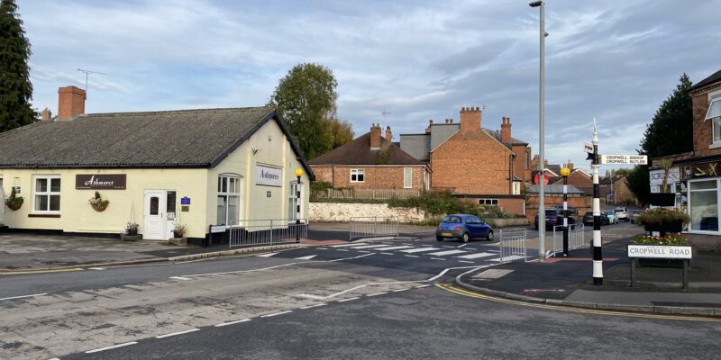 Radcliffe on Trent New Bingham Road Crossing October 2022