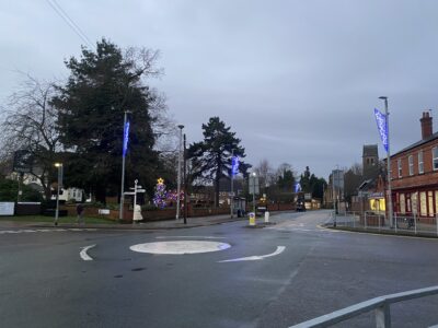 Radcliffe on Trent in December 2023