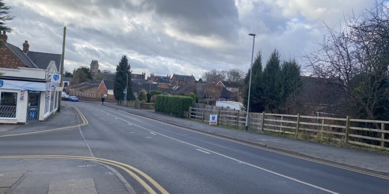 Radcliffe on Trent in January 2024