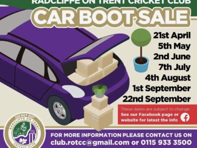 Radcliffe on Trent Boot Sale 2024