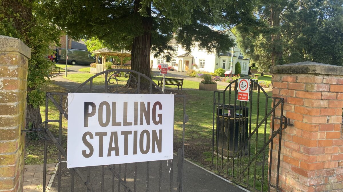 Radcliffe on Trent Polling Station in July 2024