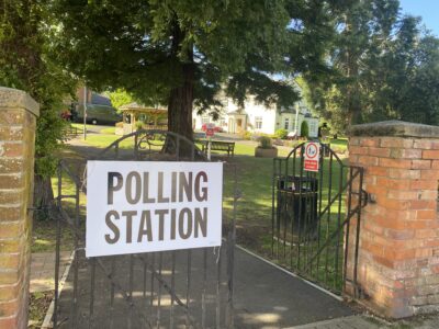 Radcliffe on Trent Polling Station in July 2024