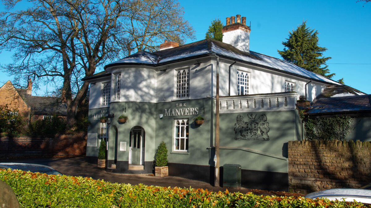 The Manvers pub in Radcliffe on Trent after a renovation