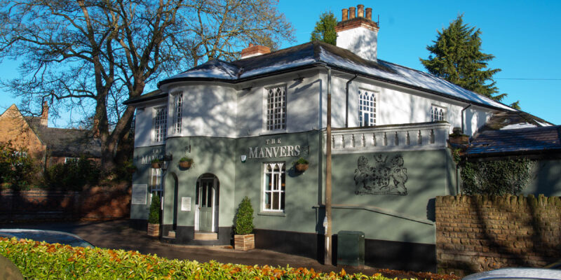 The Manvers pub in Radcliffe on Trent after a renovation